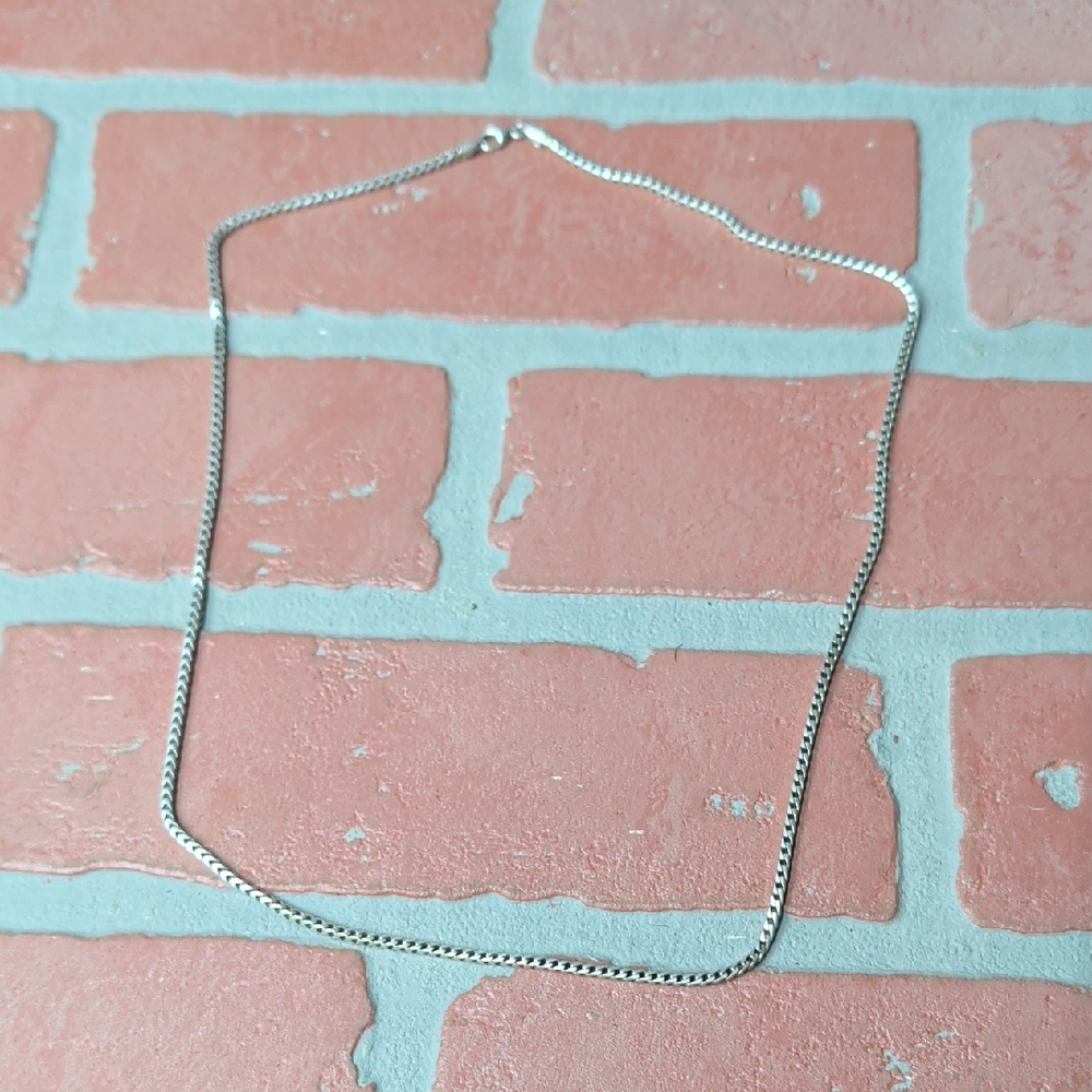 Vintage Italy.925 Necklace 24 Inches 16.5 Grams